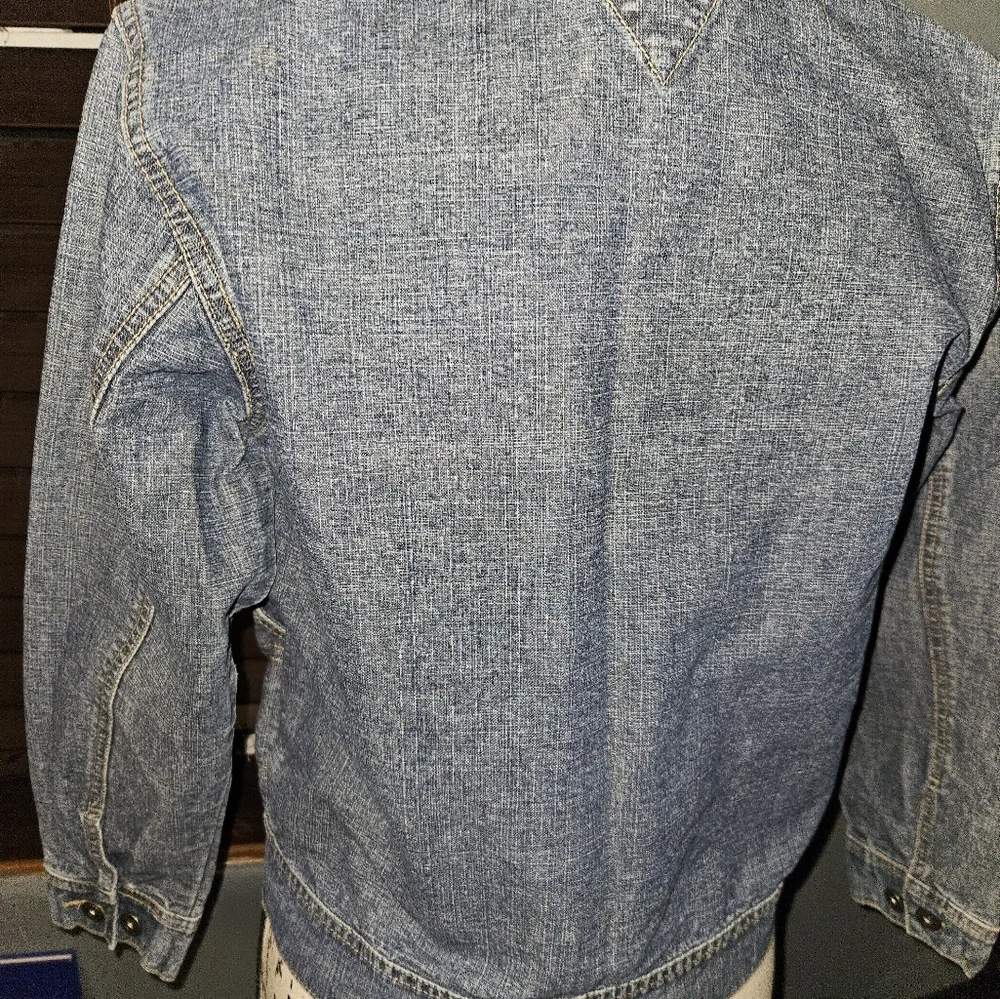 Tommy Hilfiger Womans Jean Jacket Size M - Picture 4 of 13